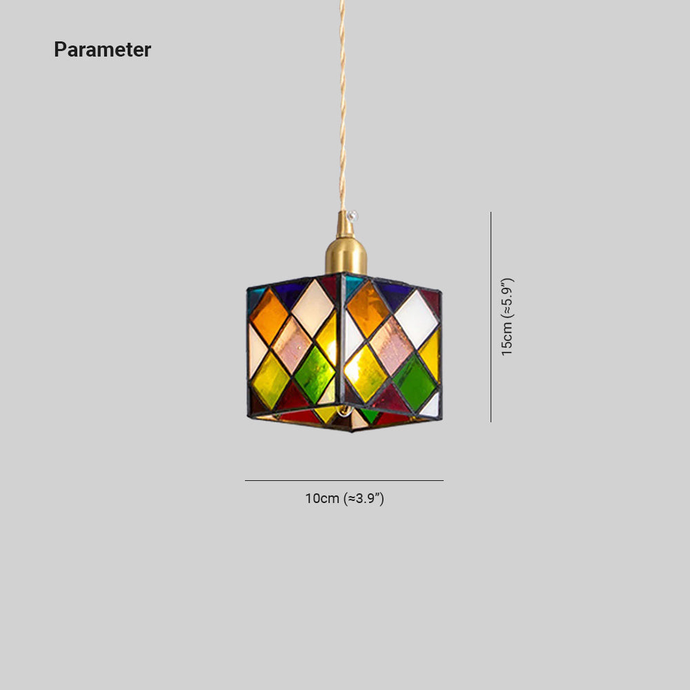 Hailie Retro LED Metaal Glas Hanglampen Slaapkamer Eetkamer