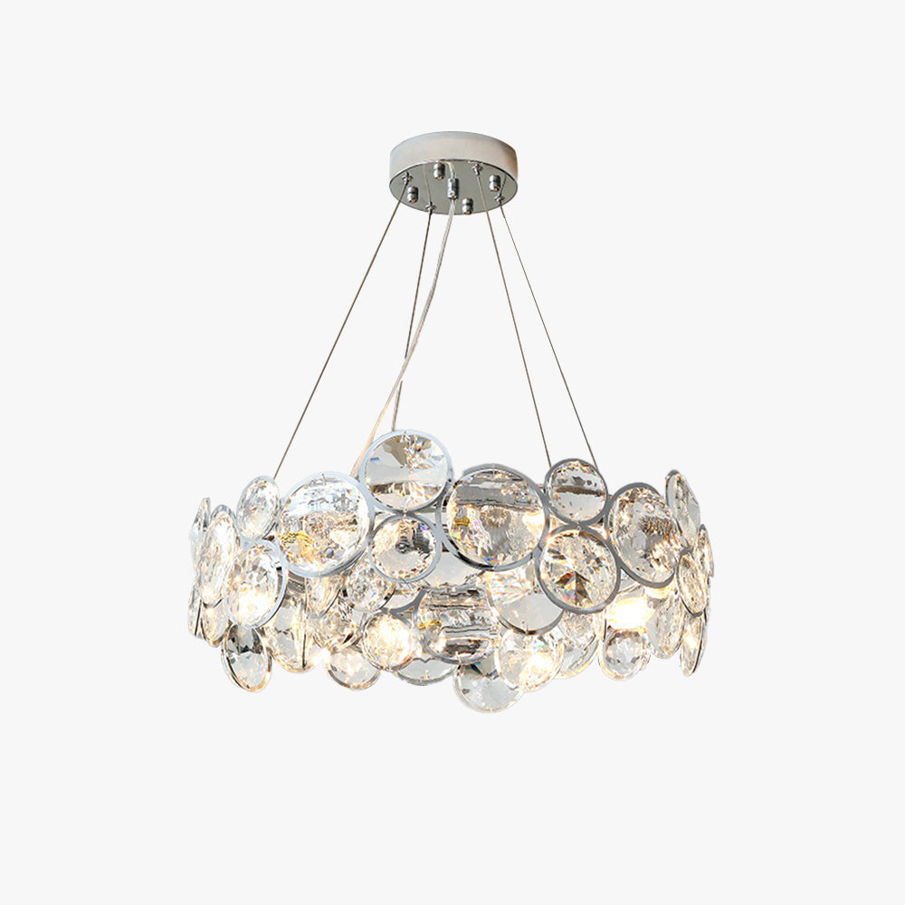 Marilyn Modern LED Ronde Kroonluchters Kristal Metaal Woonkamer