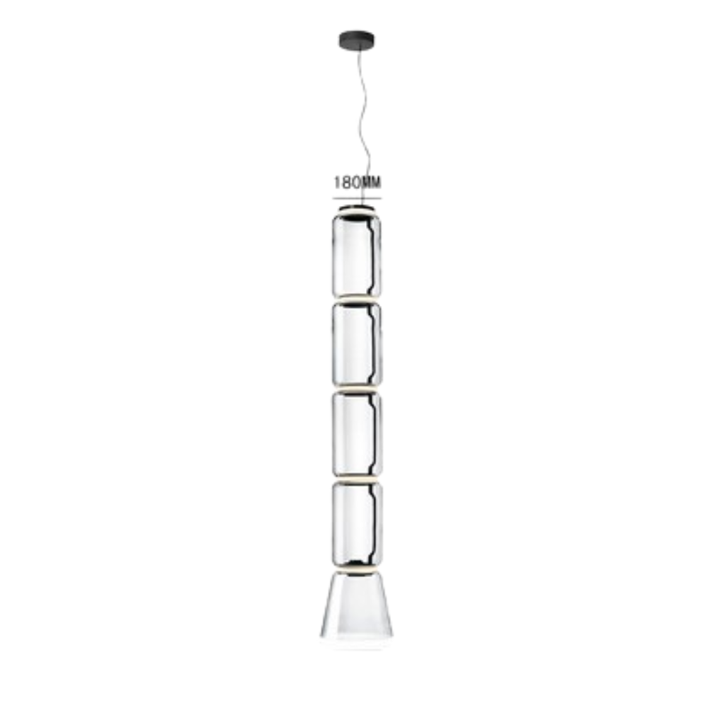 Hailie Moderne LED Hanglampen Metaal Glas Slaapkamer Woonkamer