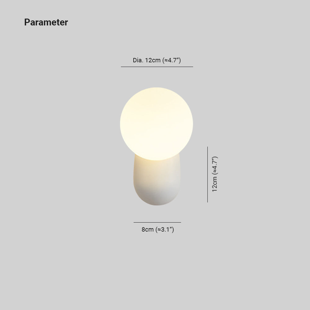 Hailie Modern Ronde LED Wandlampen Zwart Metaal Slaapkamer Woonkamer