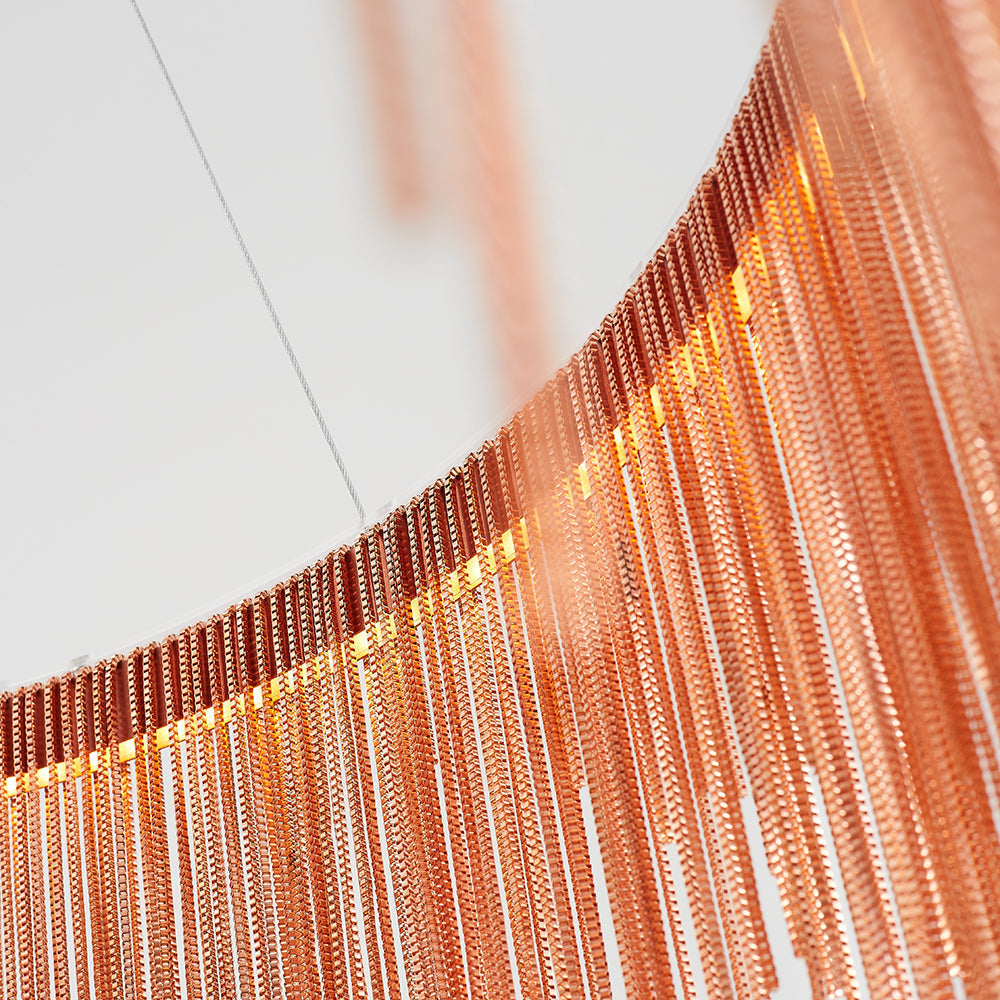 Marilyn Design Grote LED Hanglamp Zwart Wit Gouden Metaal  Woonkamer