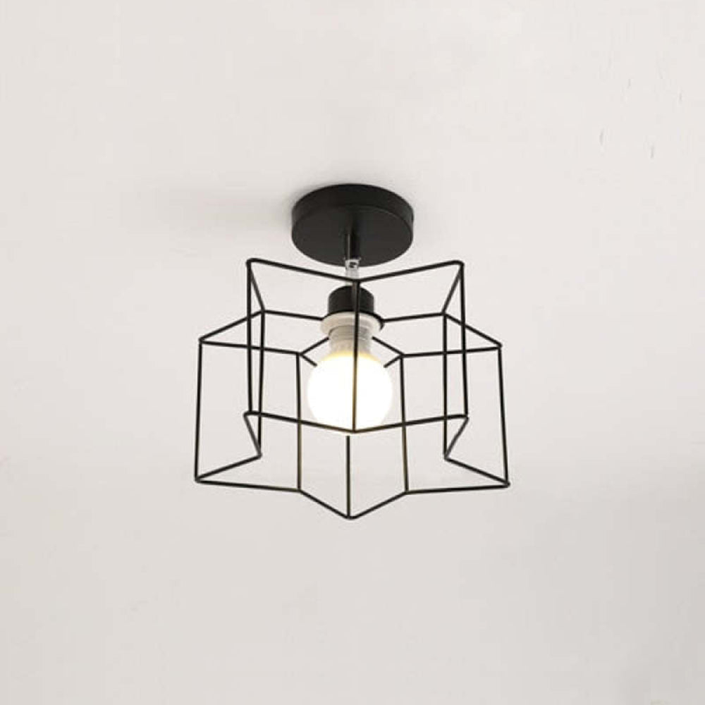 Herbert Design LED Zwart Wit Metaal Eetkamer Slaapkamer Woonkamer