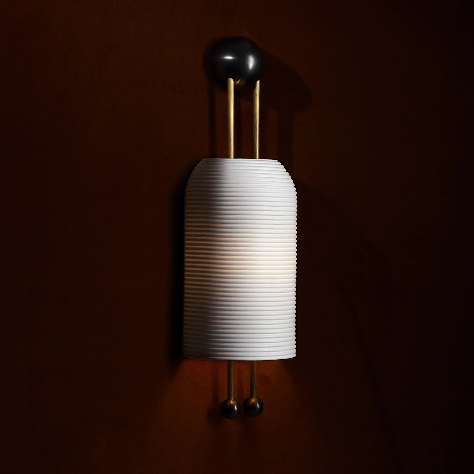 Alessio Metaal Glas Wit Wandlamp Eetkamer Slaapkamer