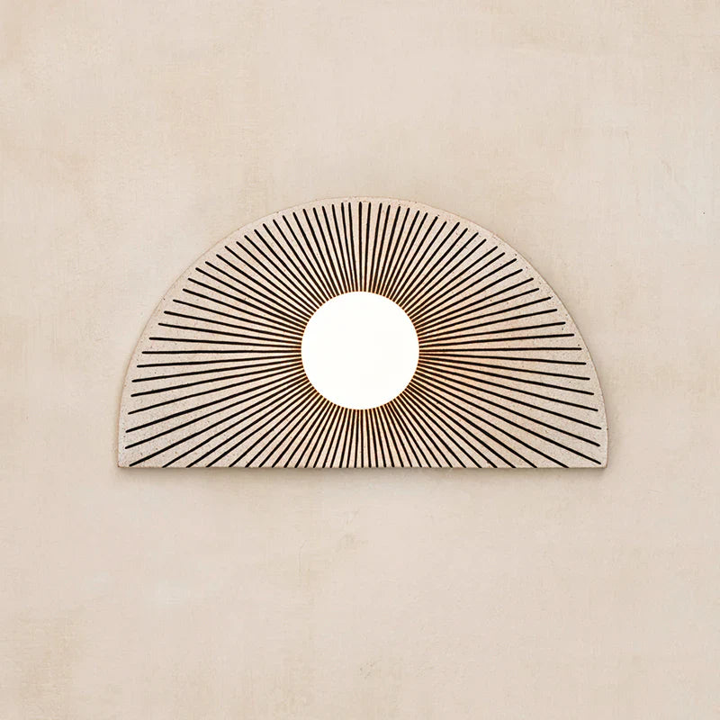 Elif Modern Geometrische Stijl Ongebruikelijk Hars Glas Wandlamp Slaapkamer Eetkamer