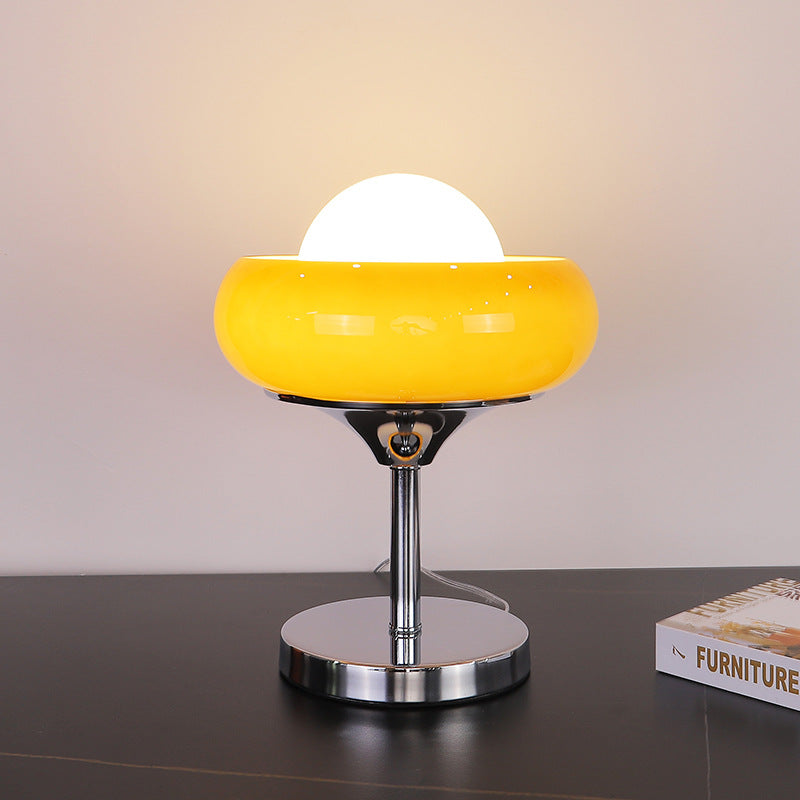 Morandi Moderne Hoge Vloerlamp Van Gebrandschilderd Glas/Metaal Woonkamer