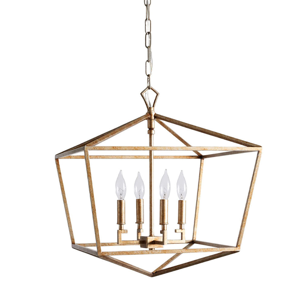 Tristan Design Hanglampen Zwart/Brass/Grijs Metaal Slaapkamer/Woonkamer