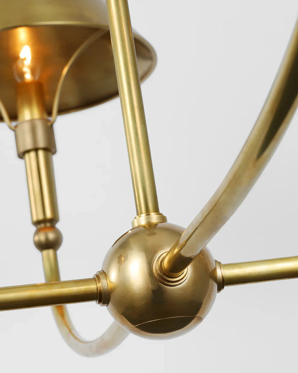 Valerio Vintage Luxe Metaal Kroonluchter Lampenkap Woonkamer Eetkamer