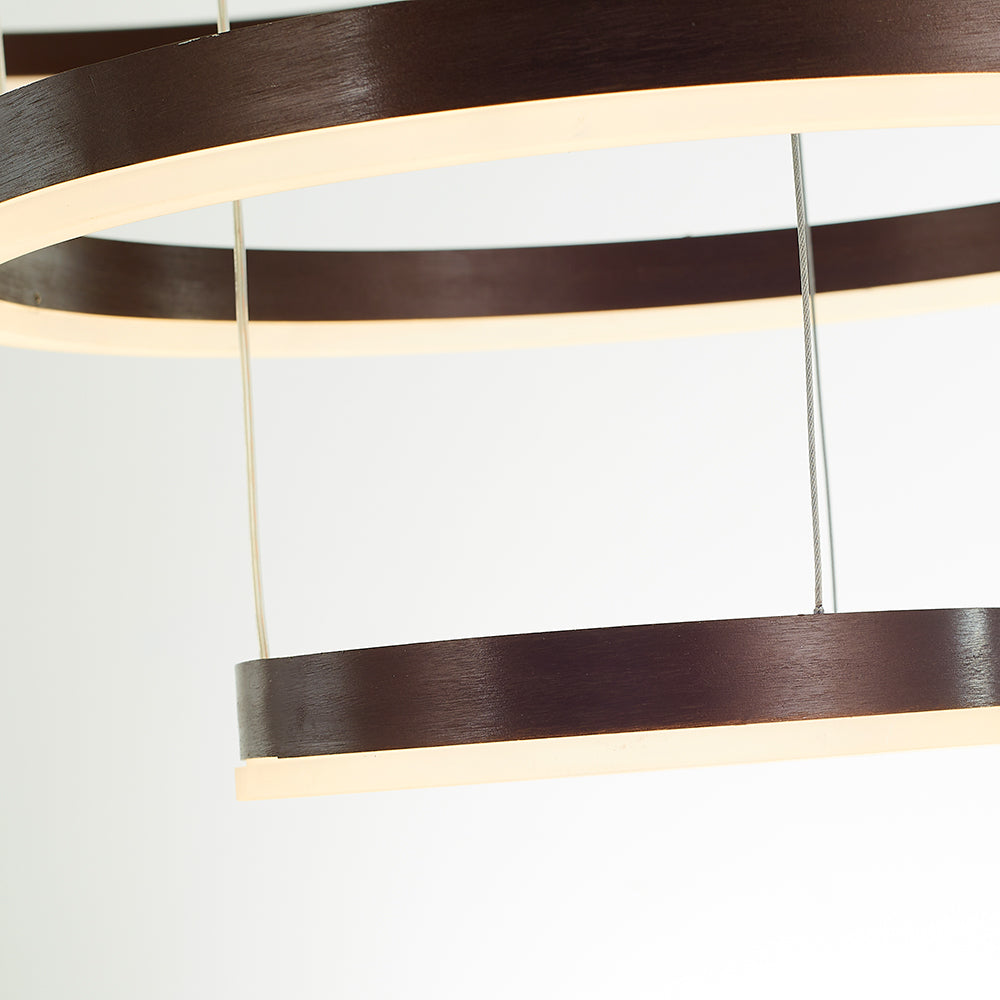 Alonza Moderne Grote  Hanglampen Wit Metaal Slaapkamer  Woonkamer Tir-Cirkel