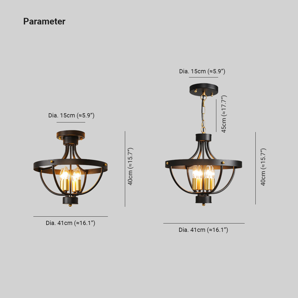 Valerio Vintage LED Hanglampen Mat Zwart Metaal Eetkamer