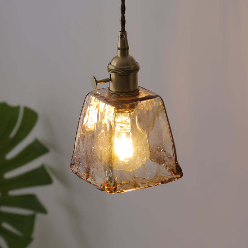 Levy Retro LED Hanglampen Gouden Metaal Glas Slaapkamer Woonkamerr Eetkamer