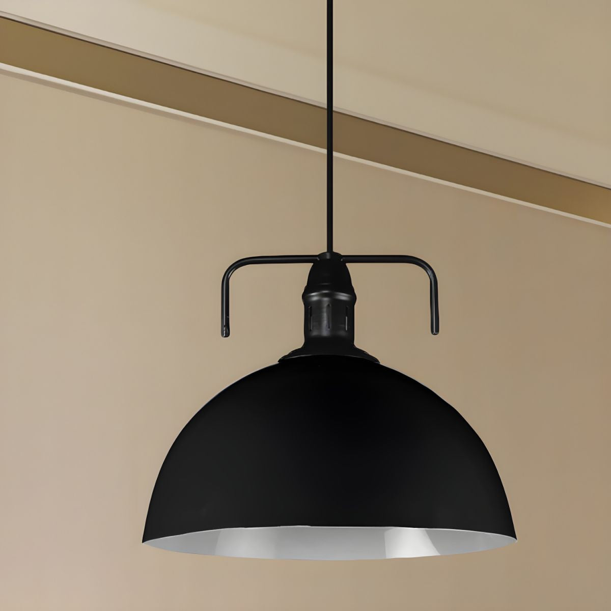 Morandi Design LED Hanglamp Zwart Metaal Slaapkamer Woonkamer