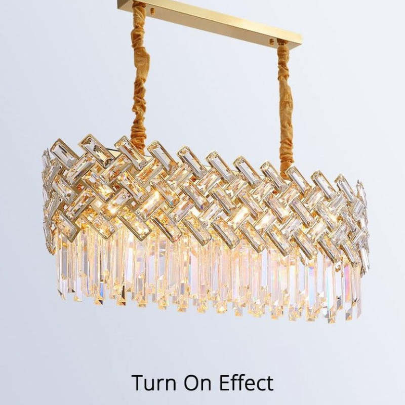 Marilyn Design LED Hanglamp Metaal/Kristal Slaapkamer/Woonkamer/Eetkamer
