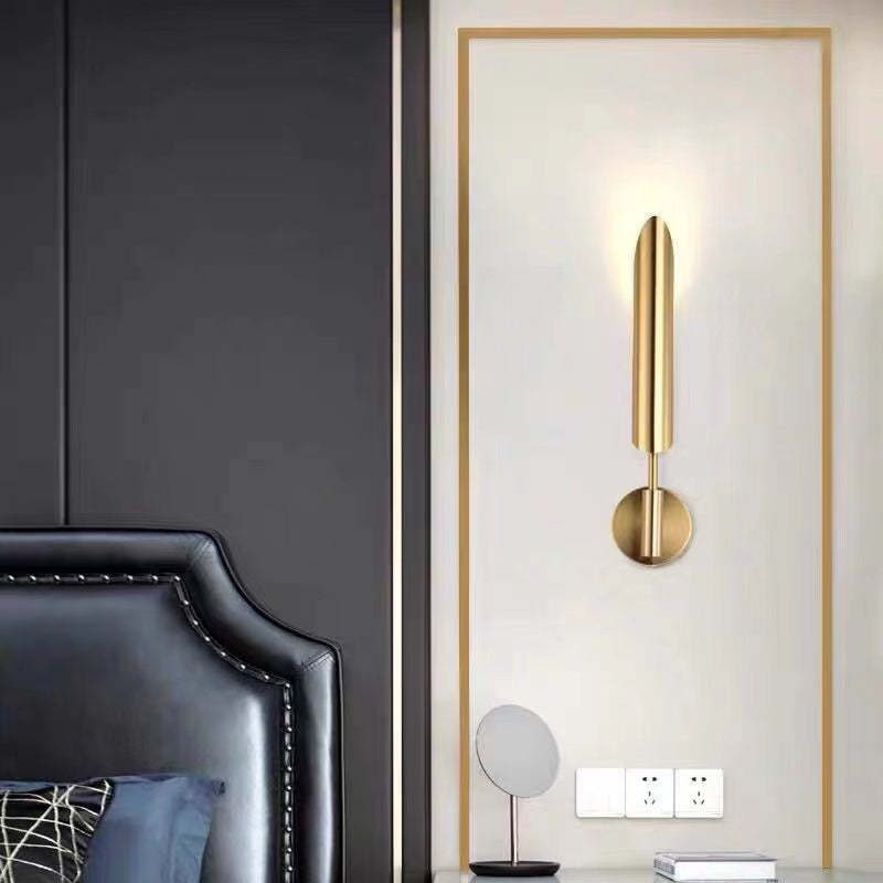 Meza Post-Moderne Wandlampen Goud Metaal Woonkamer Slaapkamer