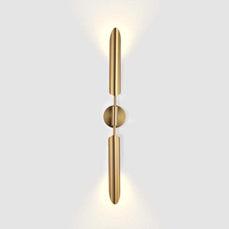 Meza Post-Moderne Wandlampen Goud Metaal Woonkamer Slaapkamer