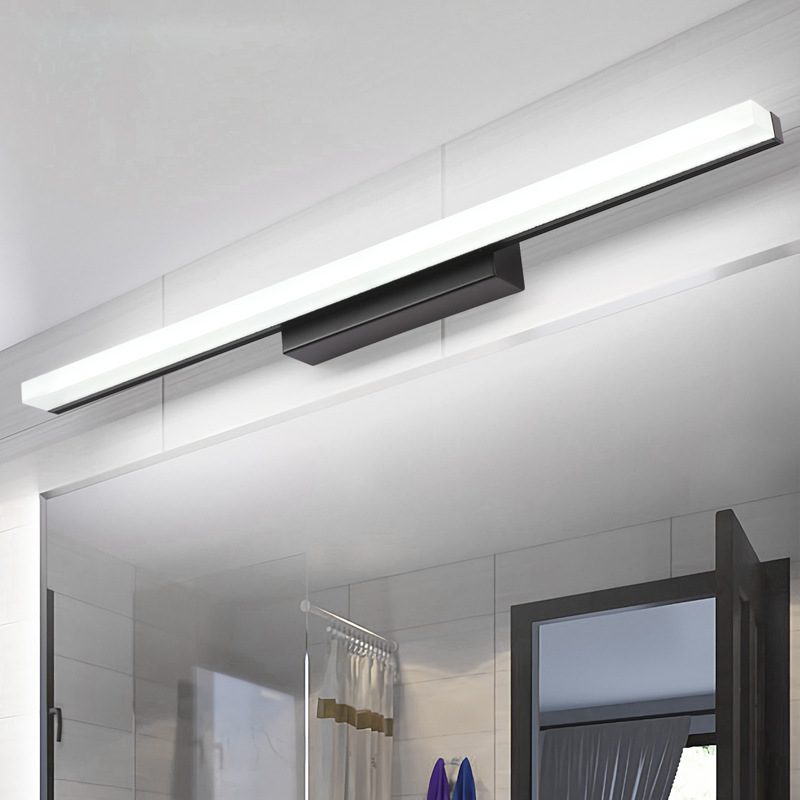 Leigh Moderne LED Wandlamp Zwart Metaal Badkamer Kinderkamer