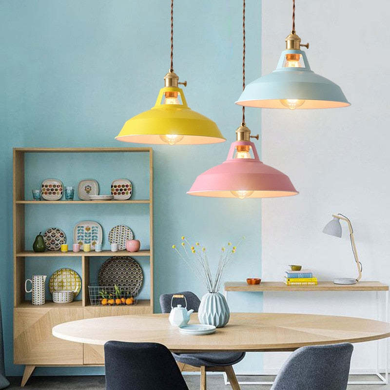 Morandi  Moderne LED Hanglamp Metaal Kleurrijke Slaap/Eet/Woonkamer