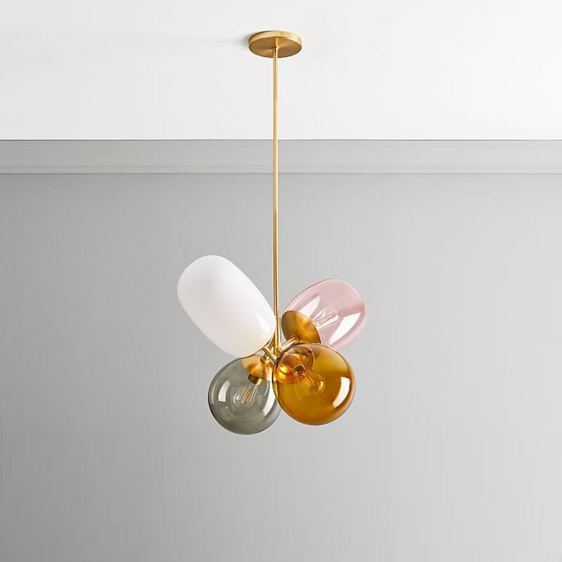 Morandi Glazen Bollen LED Hanglampen Metaal Glas Eetkamer Woonkamer
