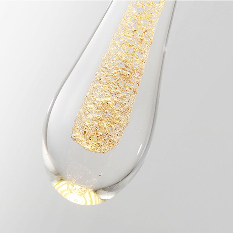 Hailie Moderne Design LED Hanglamp Kristal Metaal Woonkamer Keuken