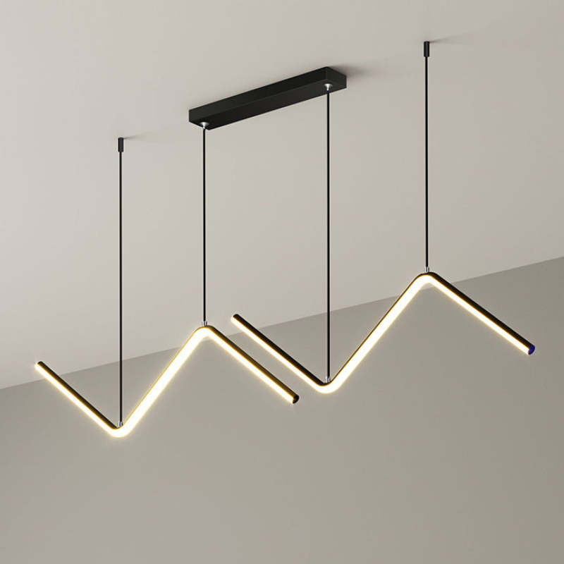 Louise Moderne LED Hanglampen Goud Zwart Metaal Eetkamer Woonkamer