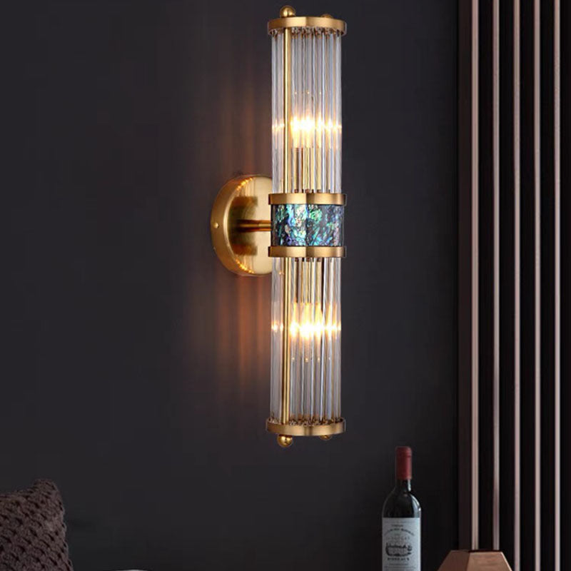 Leopold Vintage Design LED Wandlamp Glass Slaapkamer Woonkamer