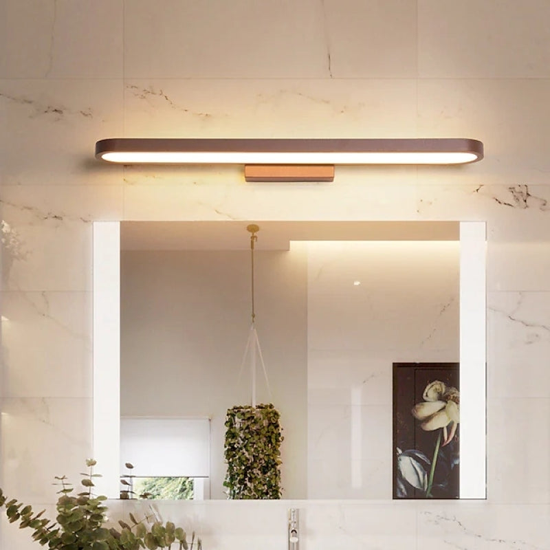 Leigh Kleine Moderne LED Wandlampen Wit Metaal Silica Gel Badkamer