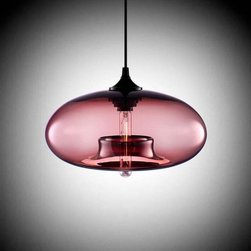 Morandi Moderne LED Hanglamp Kleurrijke Glas Woonkamer/Eetkamer