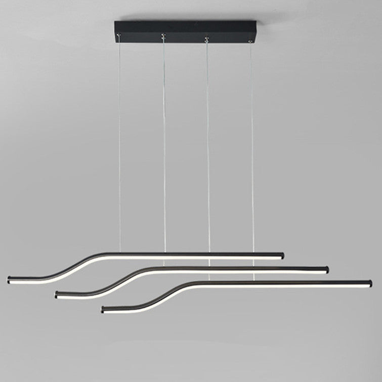 Louise Design Moderne LED Hanglampen Zwart Wit Metaal Silicagel Slaapkamer