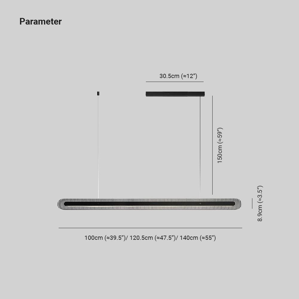 Evette Moderne LED Hanglampen Zwart  Metaal Acryl Eetkamer Slaapkamer