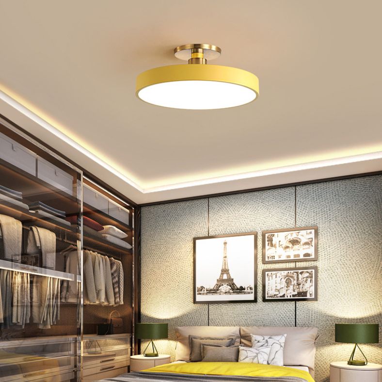 Morandi Moderne Design LED Plafondlamp Metaal Wit Woonkamer Keuken