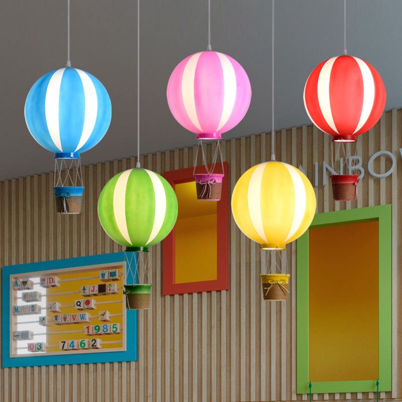 Nordic Moderne Design Hanglamp Creatief Kleurrijk Ballon Tegenlicht Metaal/Acryl Slaapkamer