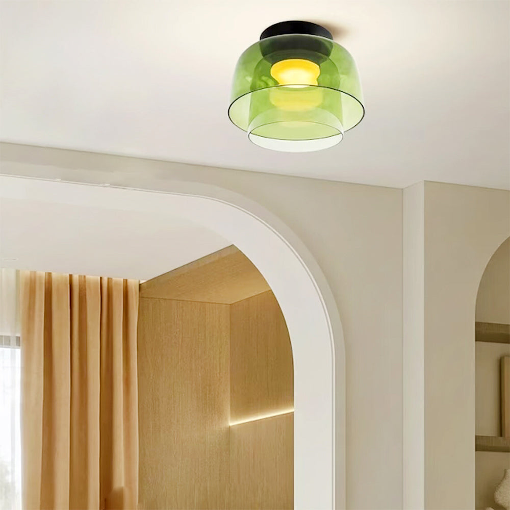Morandi Moderne Creatieve Glas Plafondlamp Woonkamer