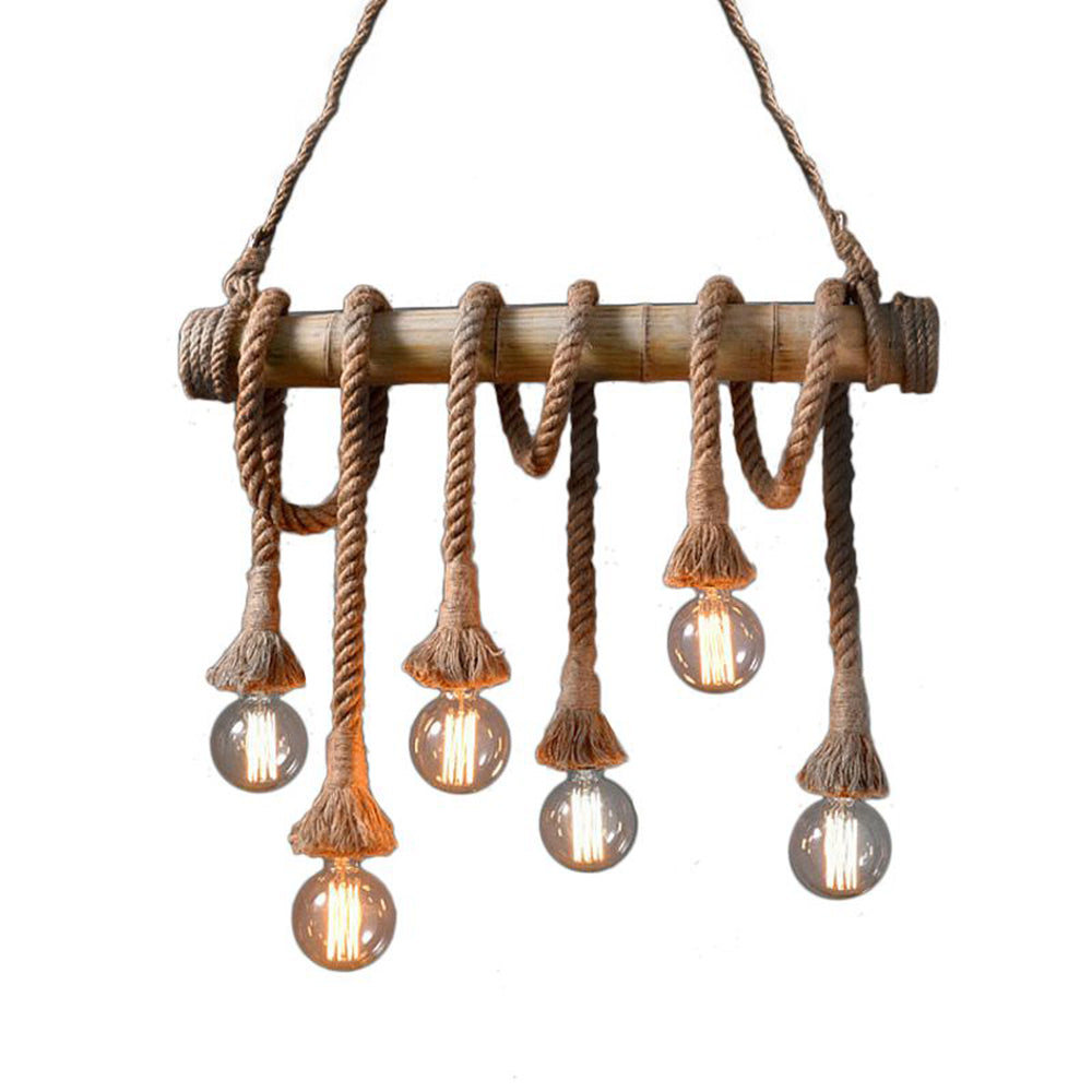 Valerio Vintage Hanglampen Hout Metaal Slaapkamer Woonkamer Eetkamer