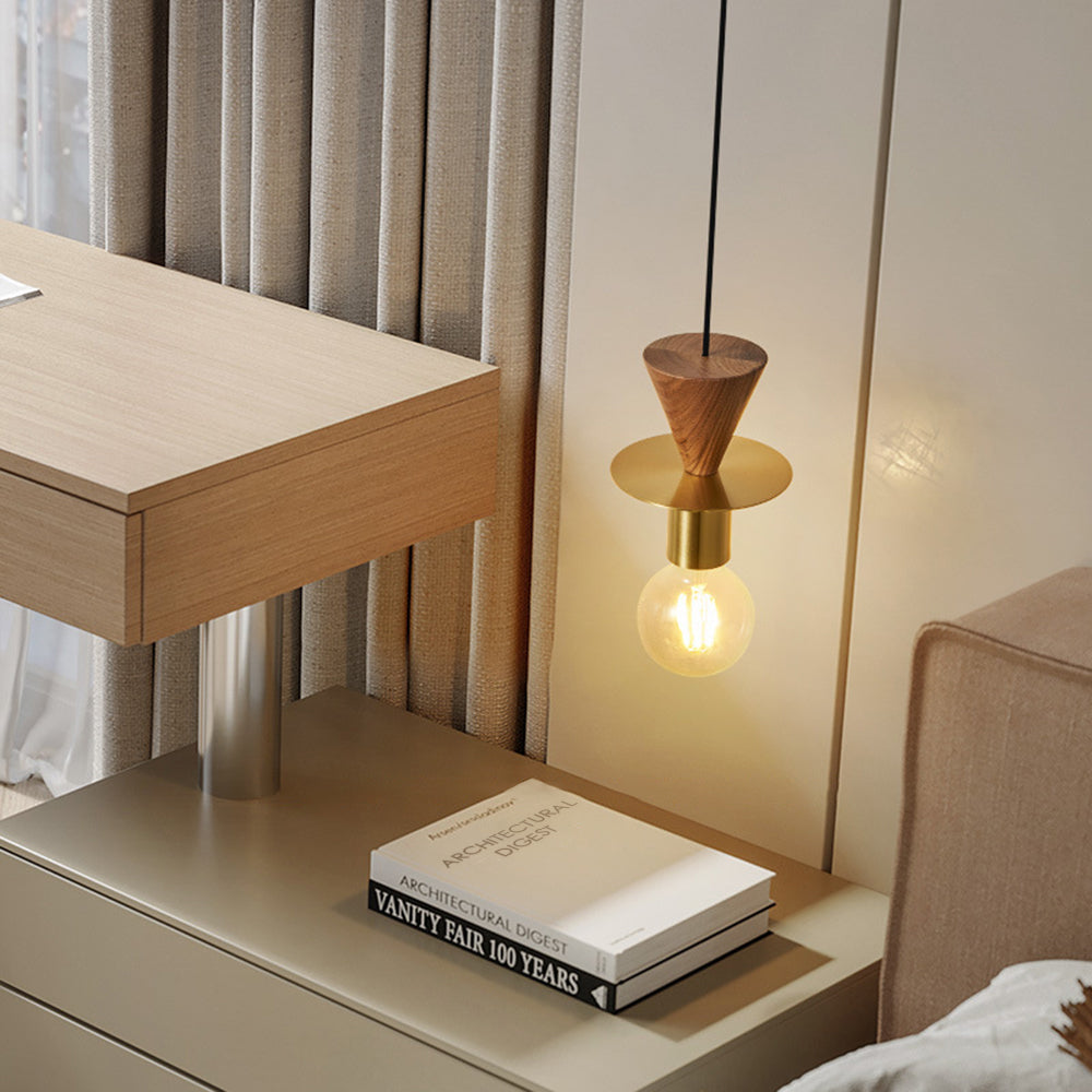 Hailie Modern Kleine Retro LED Hanglampen Wit Zwar Metaal Slaapkamer