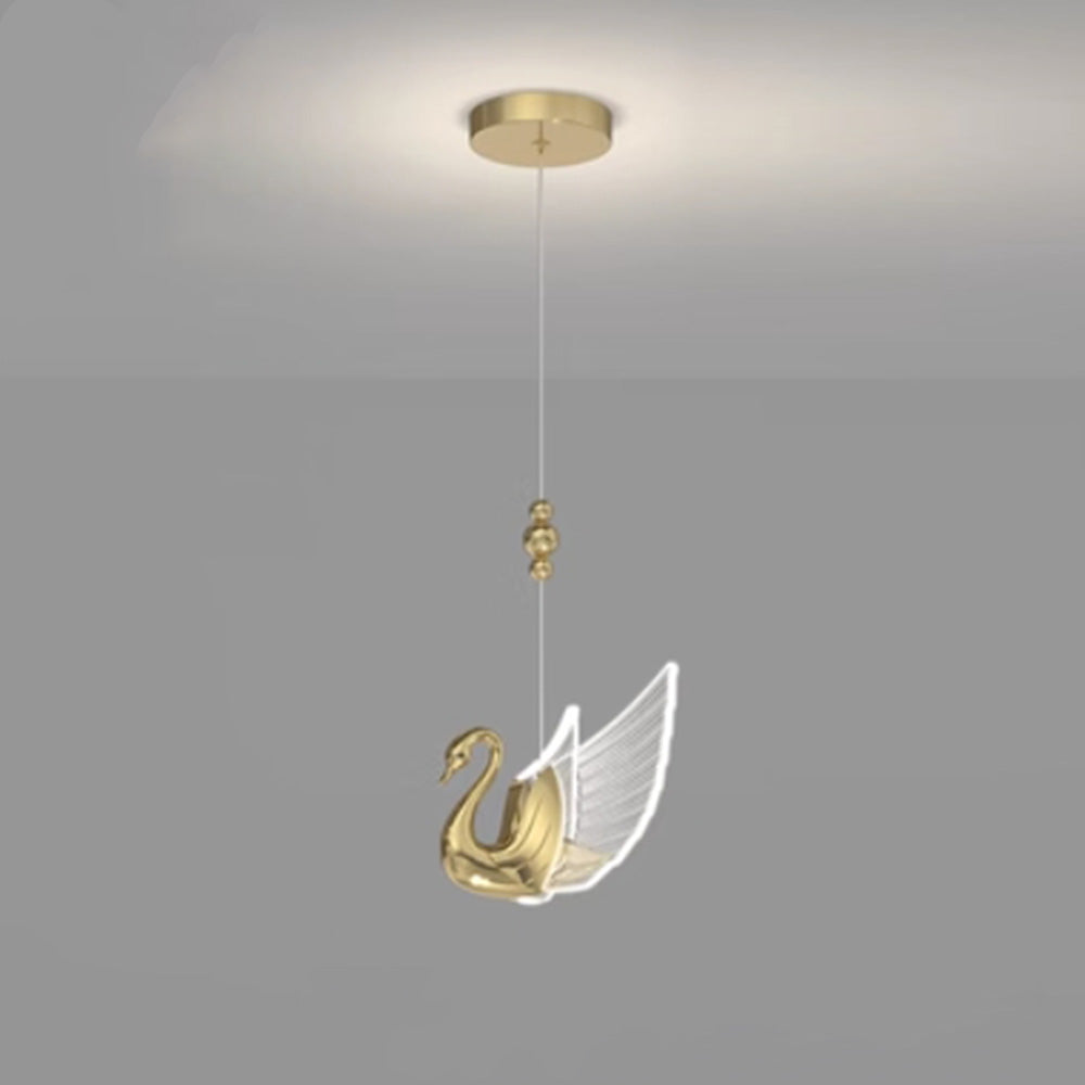 Kady Art Moderne LED Hanglamp Goud Roségoud Metaal Acryl Eetkamer