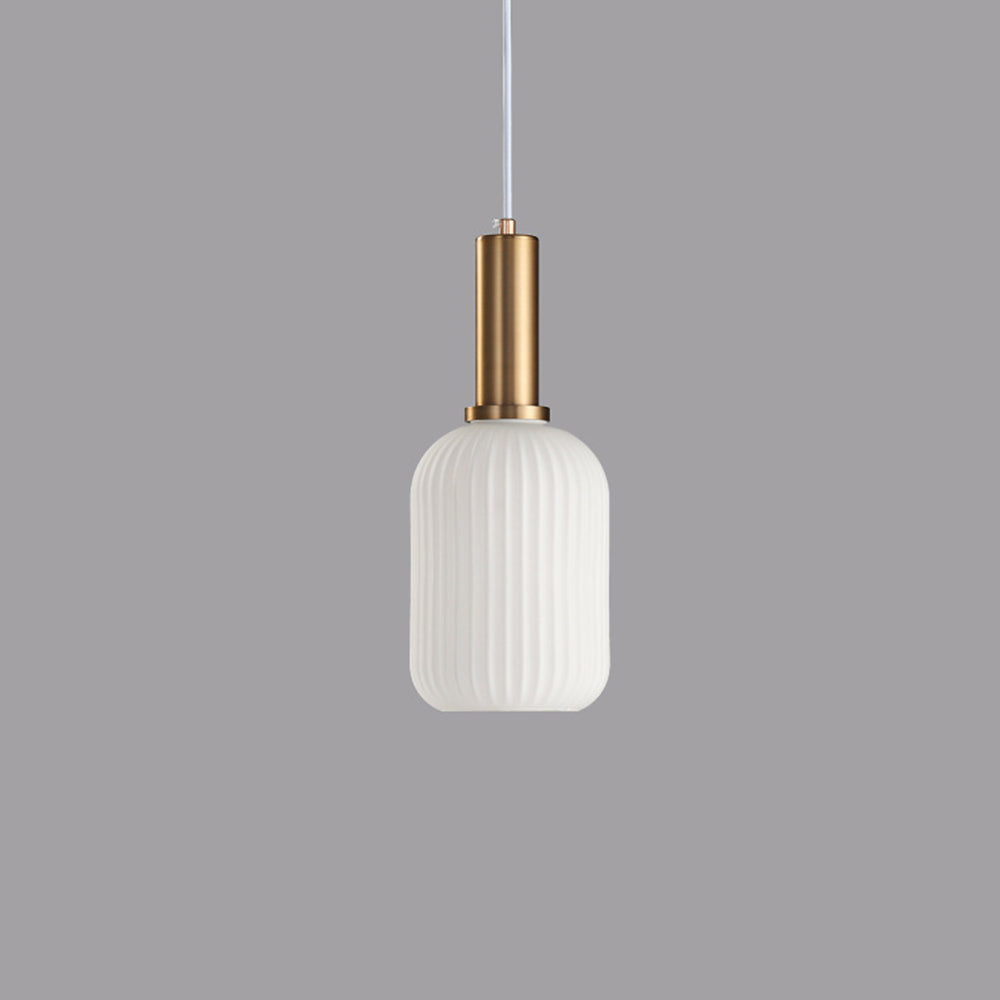 Hailie Ronde LED Hanglampen Wit Metaal Glas Woonkamer Slaapkamer